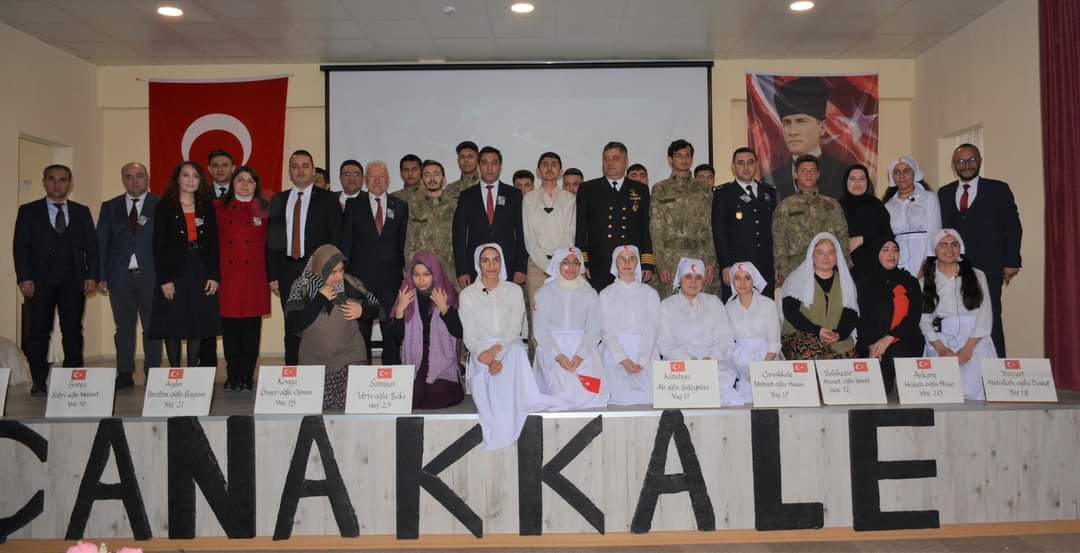   İlçemizde 18 Mart Çanakkale Zaferi ve Şehitleri Anma Günü Programı Düzenlendi.